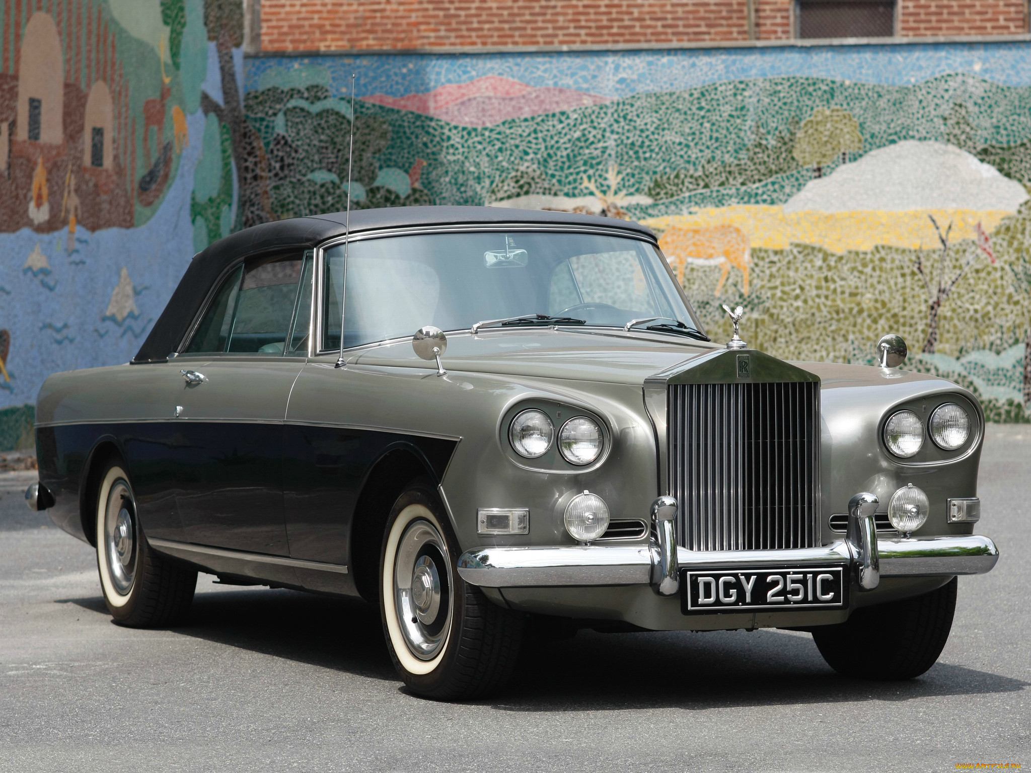 rolls, royce, silver, cloud, mulliner, park, ward, drophead, coupe, 